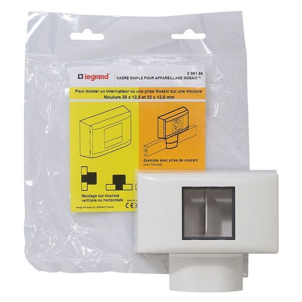 Cadre 1 Poste Mosaic Pour Ep. 12.5 legrand 098186