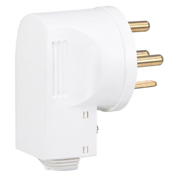 Fiche M Coudee 3P+N+T 20A 380V Blanc legrand 090118