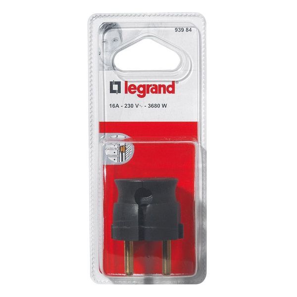 Fiches 2P 16A Classe Ii Extra Plate Plast Ique Sortie Latera legrand 093984