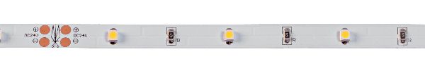 Flexo-ruban n/protg. ip20 24v 2,6w/m 30 led/m 3000k 150 lm/m, lg 5m - 55012