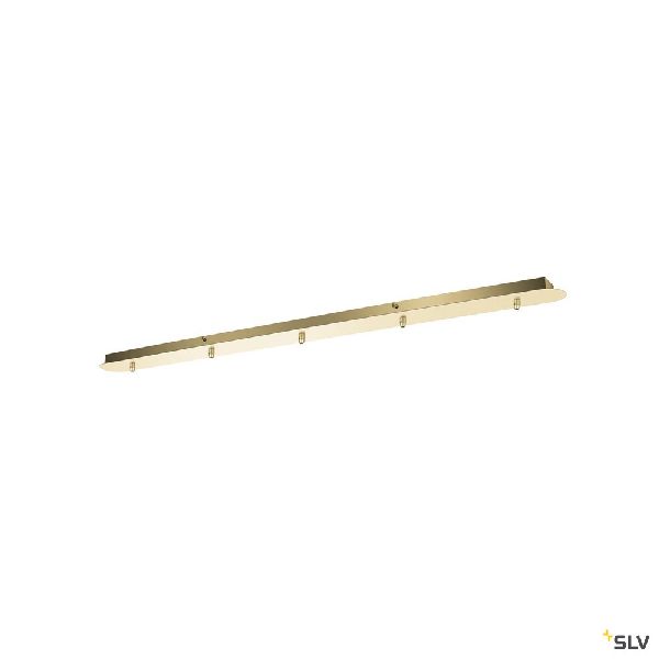 FITU, patère, intérieure, 5 passe-fils, longue, doré 1002265