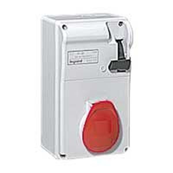 Coffret Inter 32A 4P+T 400V 44 legrand 056614