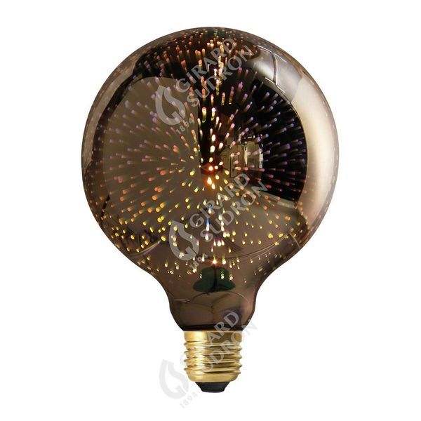 Globe g125 led cosmos 3d 4w e27 non dim. argent 16017