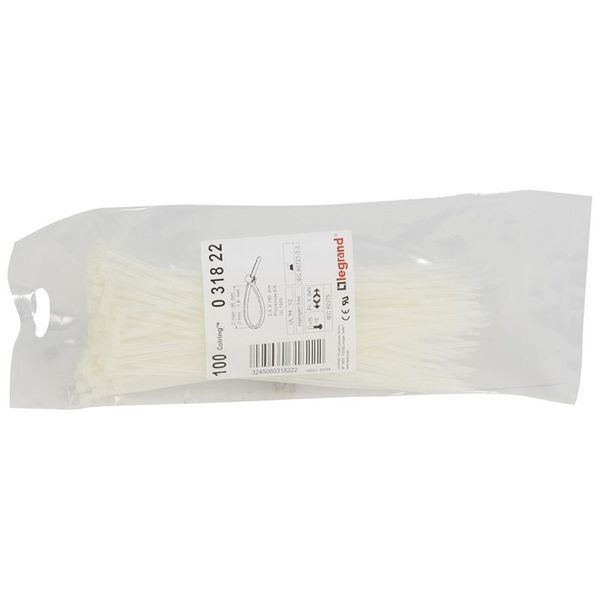 Collier Colring Largeur 2,4Mm Longueur 180Mm Sachet De 1 legrand 031822