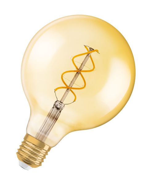 LED 1906 glob25 fil spiral gold E27 5w 250lm - 092136