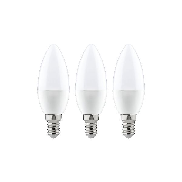 Pack de 3 LED Flamme 4 W E14 230 V 2700K