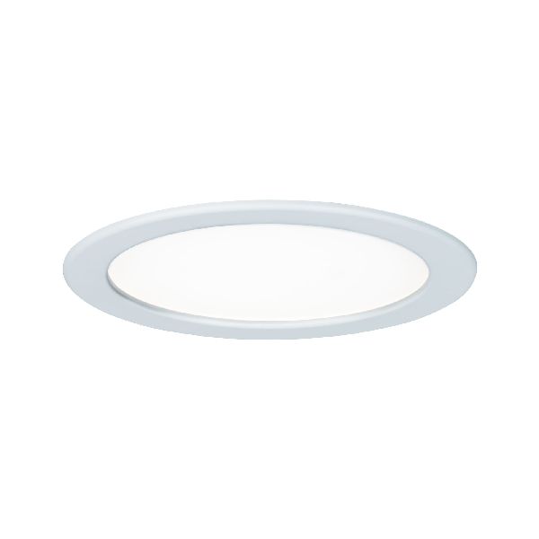 Kit encastrés Quality Panel rond LED 1x18W 4000K 230V 220mm Blanc/plastique