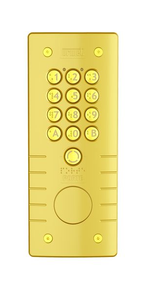 Clavier connecte 2f a54 zamac champagne - Urmet 16074004