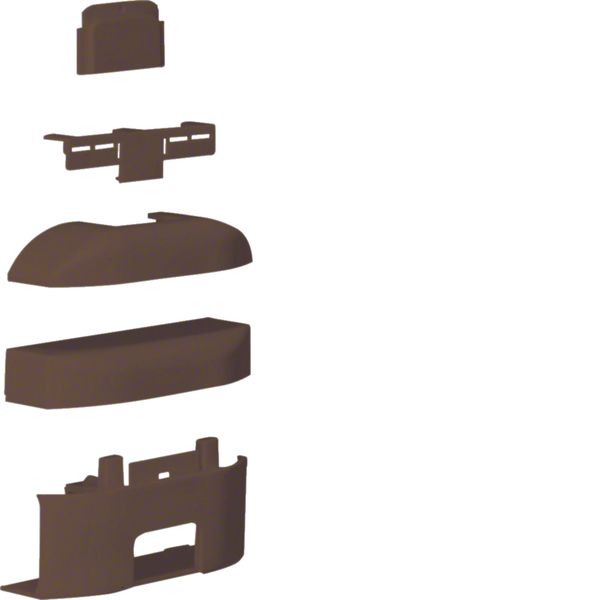 Té de dérivation pour moulure Ateha 12x20mm, Marron ATA122088014