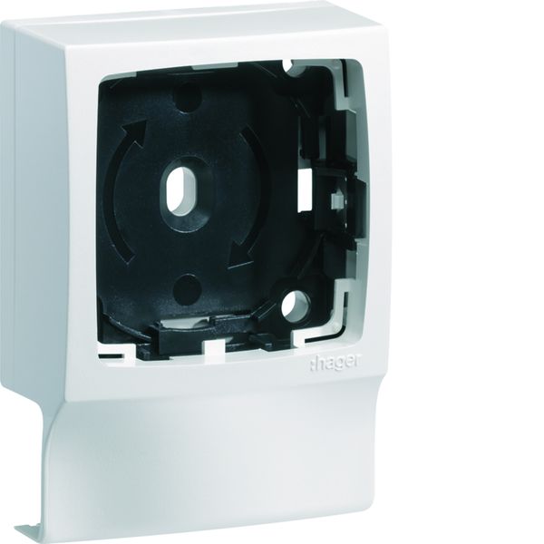 Support simple appareillage Legrand pour moulure Ateha ATA 12x20 Blanc ATA122199016