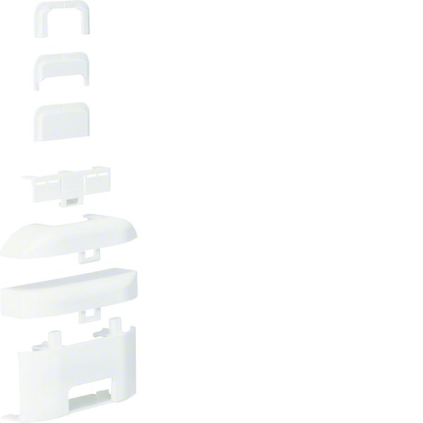 Té de dérivation pour moulure Ateha 12x30mm, Blanc ATA123089016