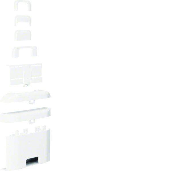 Té de dérivation pour moulure Ateha 12x50mm, Blanc ATA125089016