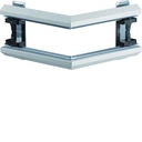 Angle extérieur pour BKIS épais 12,5mm simple hauteur acier RAL9016 Pure BKIS121303E9016