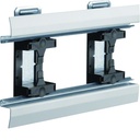 Angle intérieur pour BKIS épais 25mm simple hauteur acier RAL 9016 Pure BKIS251304E9016