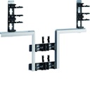 Té pour BKIS épais 25mm acier double hauteur RAL 9016 Pure BKIS251308D9016