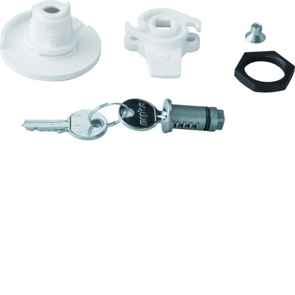 Serrure à clé n° 405 livrée avec 2 clés pour armoire univers IP44/54 FZ452N