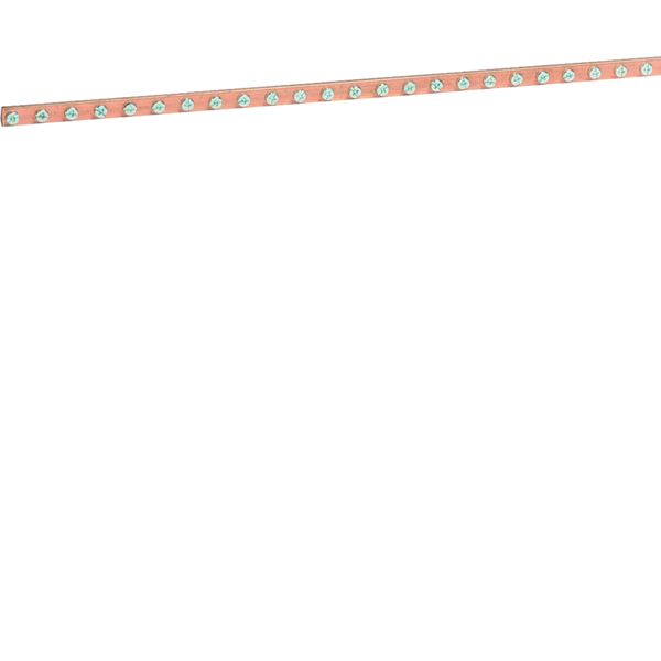 Barre Cu 12X5 taraudée M5 longueur 1000 mm KS72C