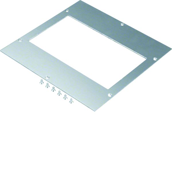 Cadre de montage l147mm x L247mm épais 4mm pour boîte de jonction acier 290 mm UDM2147E04