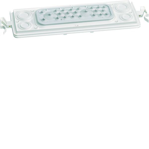 Plaque de fermeture IP41 pour coffret Vega largeur 18 modules VZ003VB