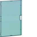 Porte transparente pour coffret vega largeur 18 modules hauteur 3 rangées VZ318T