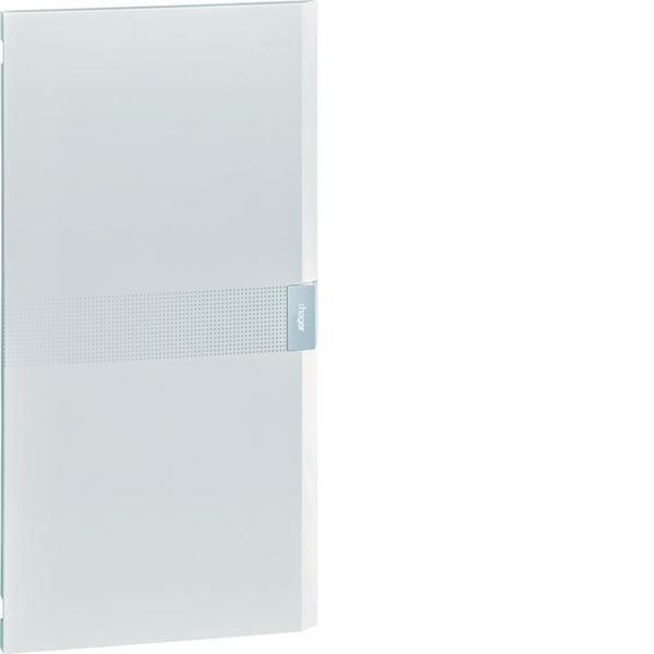 Porte opaque pour coffret vega largeur 18 modules hauteur 4 rangées VZ418P