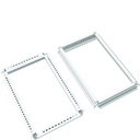 Cadres haut et bas armoire quadro evo P800xL450mm Blanc pur FN022EW