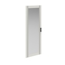 Porte vitrée quadro evo H2100xL450mm Blanc pur FN511E