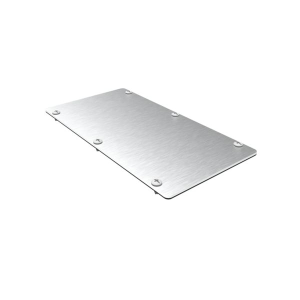 Plaque Entrée de câble pour coffret et armoire aluminium pleine quadro evo FZ402AL