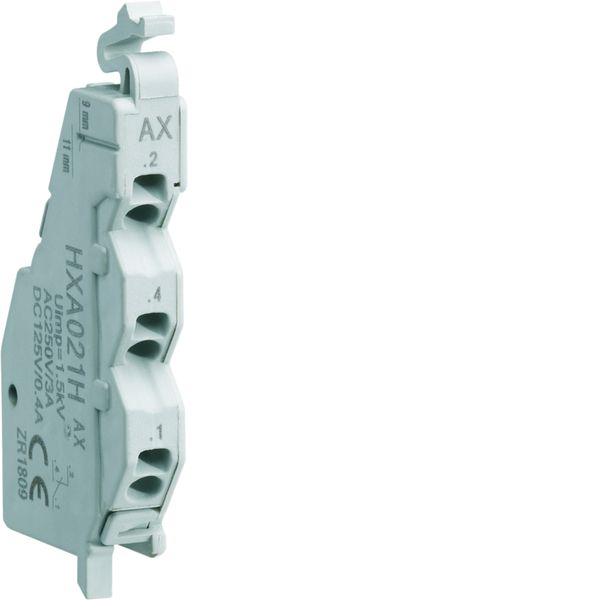Contact auxiliaire h3 h3+ 230 - 230VAC pour x160-P160-x250-P250-x630-P630 HXA021H
