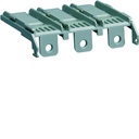 Cache borne x160 3P court pour connexion arrière et platine sectionnable HYA025H