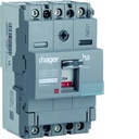 Disjoncteur Boitier Moulé h3 x160 MAG (ICB) 3P3D In25A Icu40kA à cage HNA025M