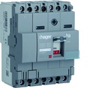 Disjoncteur Boitier Moulé h3 x160 MAG (ICB) 4P4D In50A Icu40kA à cage HNA051M