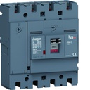 Interrupteur à déclenchement libre boitier moulé h3+ P250 4P In250A à plage HCT251AR