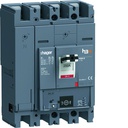 Disjoncteur Boitier Moulé h3+ P630 ENERGY 4P4D In250A Icu70kA à plage HEW251NR