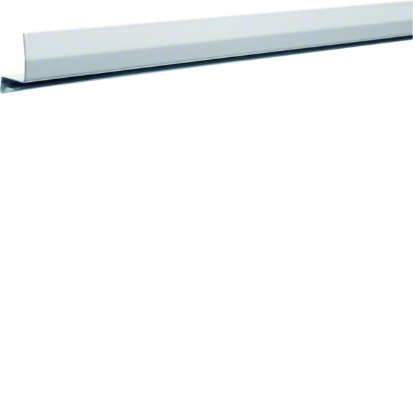 Socle latéral pour BKIS épais 25mm simple hauteur acier RAL 9016 Pure BKIS2513019016