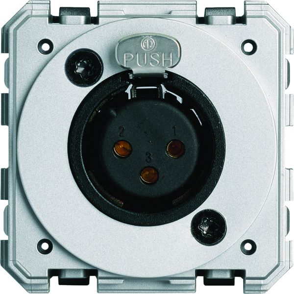 XLR femelle gallery neutre bornier a vis WXF623