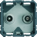 Prise Gallery TV + FM direct 2 modules WXF253