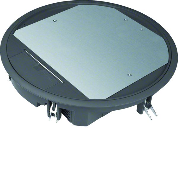 Boîte de sol ronde 24 modules revêtement 5mm max Noir VR12059005