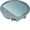 Boîte de sol ronde 20 modules diam 294mm encastrement diam 275mm grise VR10057011