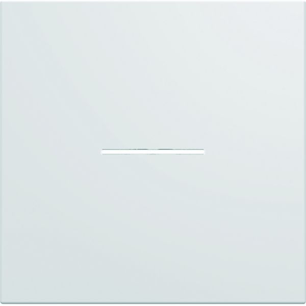 Enjoliveur Gallery interrupteur à voyant 2 modules , finition Pure WXD001B