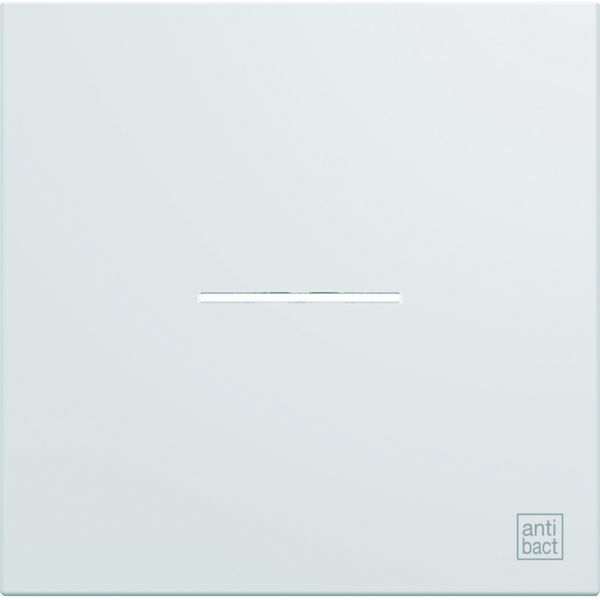 Enjoliveur Gallery interrupteur à voyant 2 modules Antibactérien WXD001H