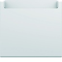 Enjoliveur Gallery interrupteur a carte hotel 2 modules , finition Pure WXD055B