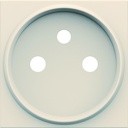 Enjoliveur Gallery prise de courant rénovation 2P+T, finition Dune WXD105D