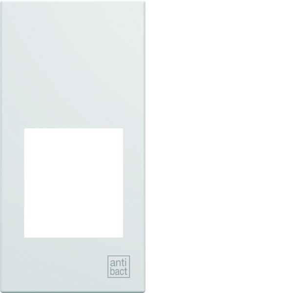 Enjoliveur Gallery prise RJ45 1 module , finition Antibactérien WXD201H