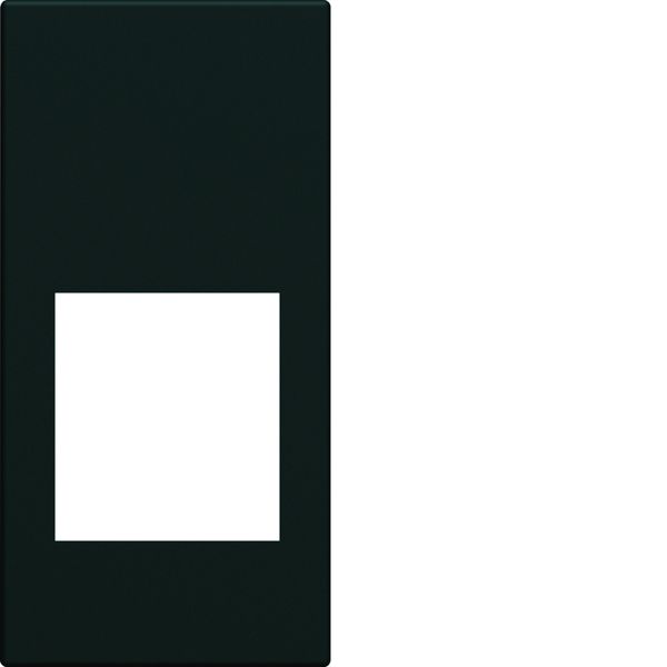 Enjoliveur Gallery prise RJ45 1 module , finition Night WXD201N