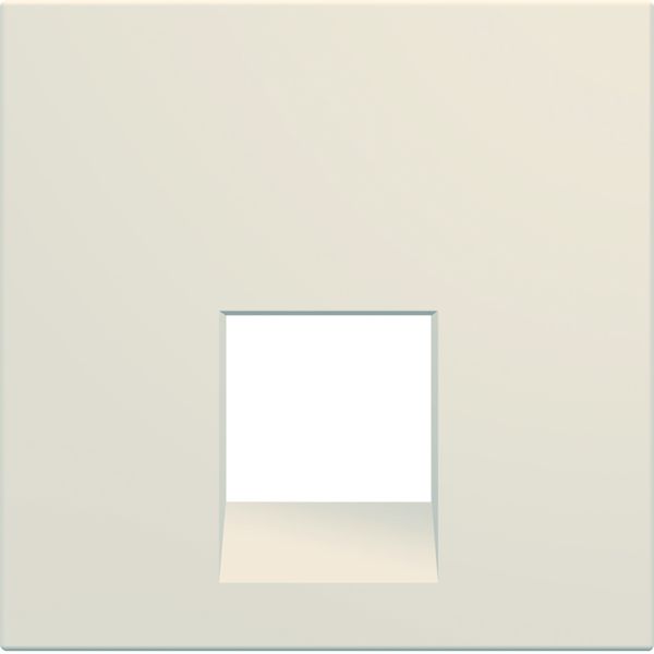 Enjoliveur Gallery prise RJ45 45° 2 modules, finition Dune WXD230D