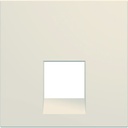 Enjoliveur Gallery prise RJ45 45° 2 modules, finition Dune WXD230D