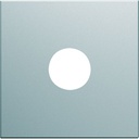 Enjoliveur Gallery prise TV 2 modules, finition Titane WXD251T