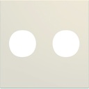 Enjoliveur prise double F gallery 2 modules dune WXD259D