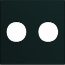 Enjoliveur prise double F gallery 2 modules night WXD259N